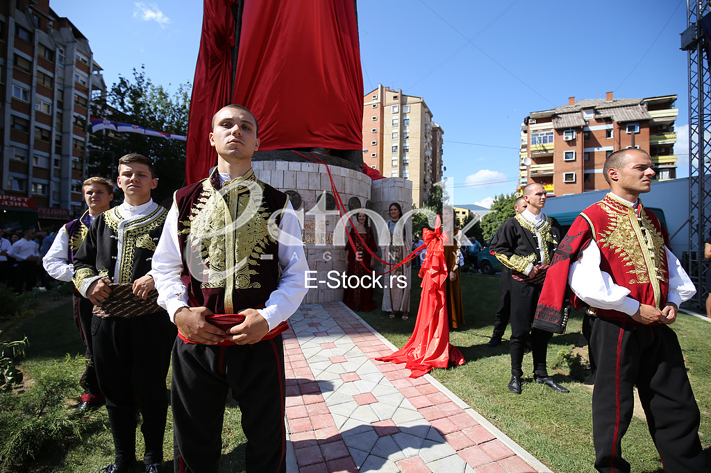 Solemnly unveiled the monument to Prince
