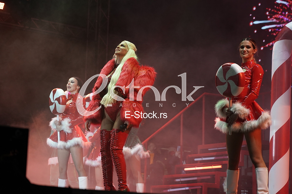 nastup Jelena Karleusa  kod Narodne Skupstine
