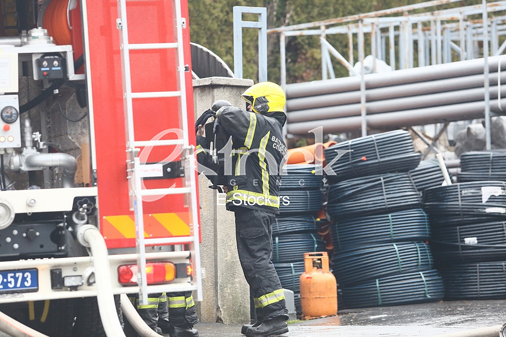 Pozar naselje Brace Jerkovic