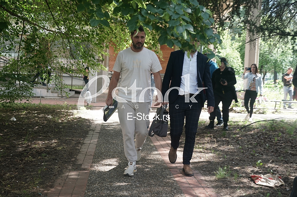 Marko Miljković odlazi sa sud