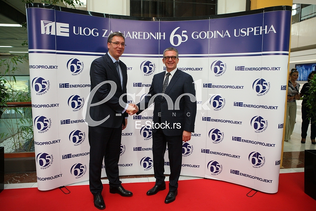 Celebrating the company ENERGOPROJEKT occasion of 65 years anniversary