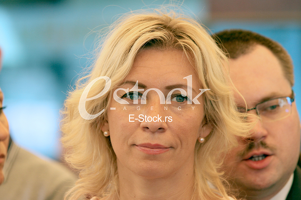 Maria Zakharova and Ivica Dacic