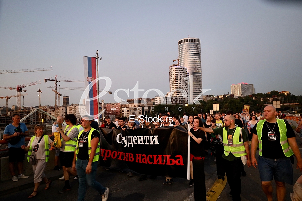 Protest Srbija protiv nasilja