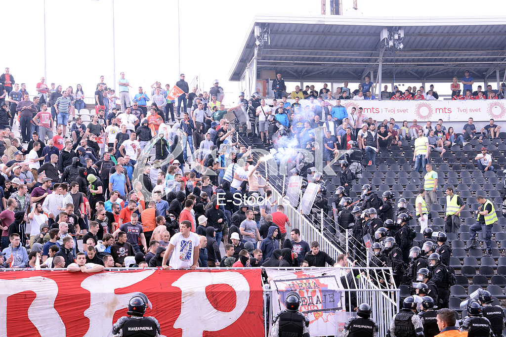  Partizan-Red Star, Serbian cup final.