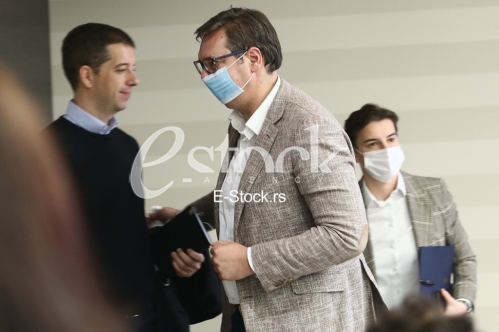 Marko Djuric i Aleksandar Vucic