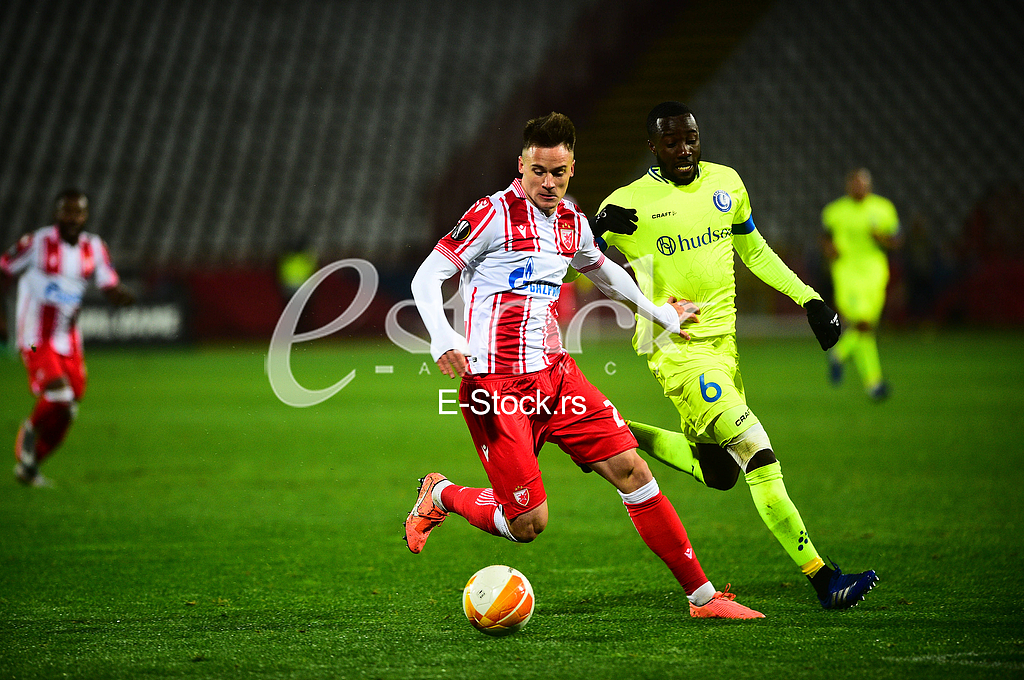 Njegos Petrovic Crvena zvezda vs Gent