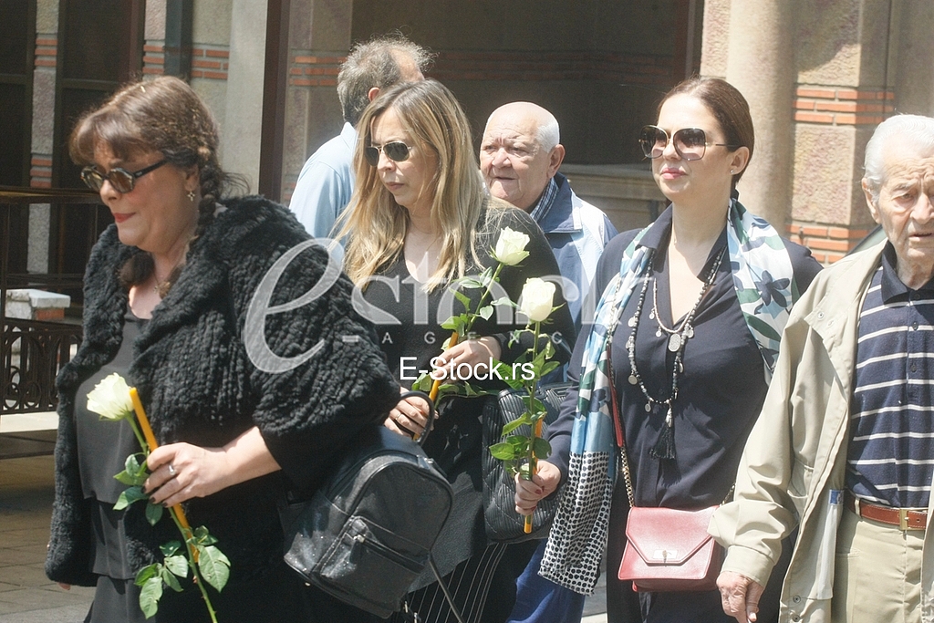 Funeral actor Velimir Bata Zivojinovic