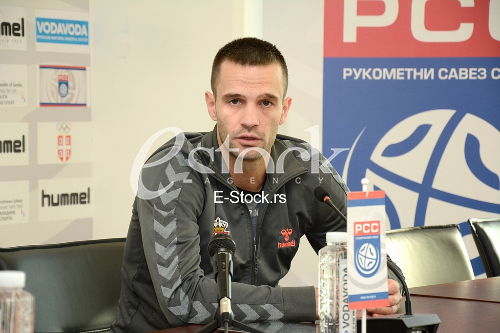 press conference of Serbian Handball Federation