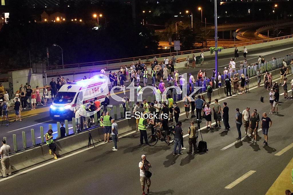 Protest Srbija protiv nasilja