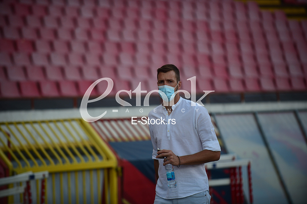 Milos Degenek Crvena zvezda vs Novi Pazar