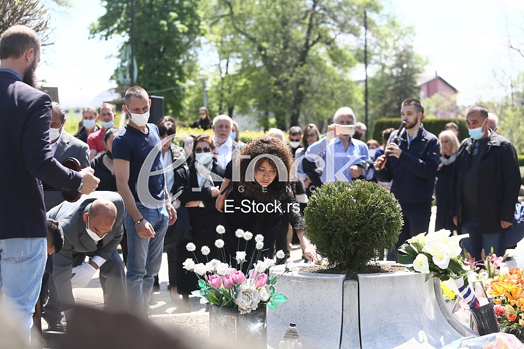 Milos Sobajic, sahrana