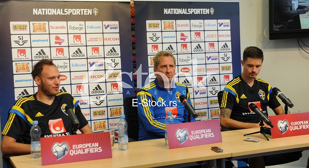 Press conference Sweden national football team