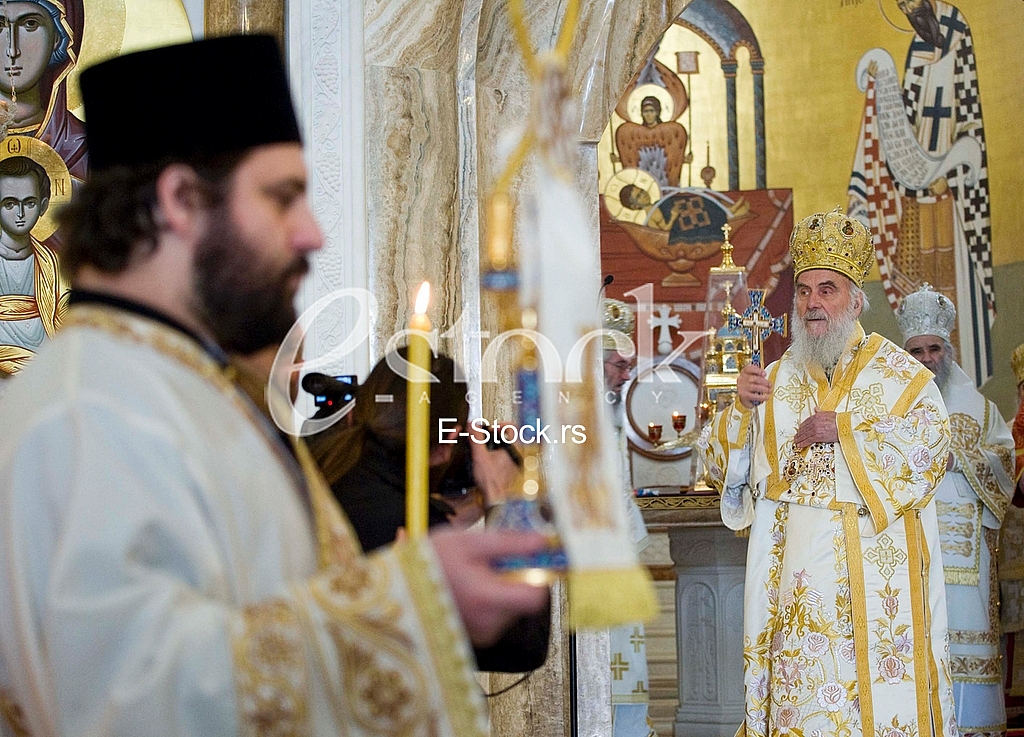 Patriarch Irinej in Podgorica
