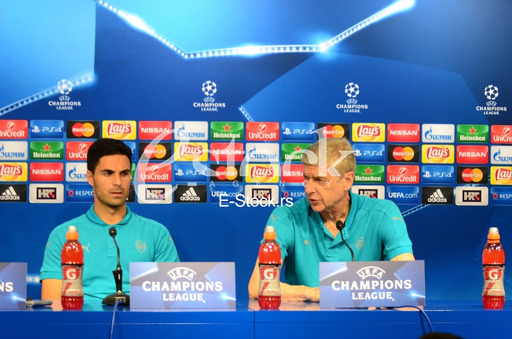 Press conference Arsenal FC