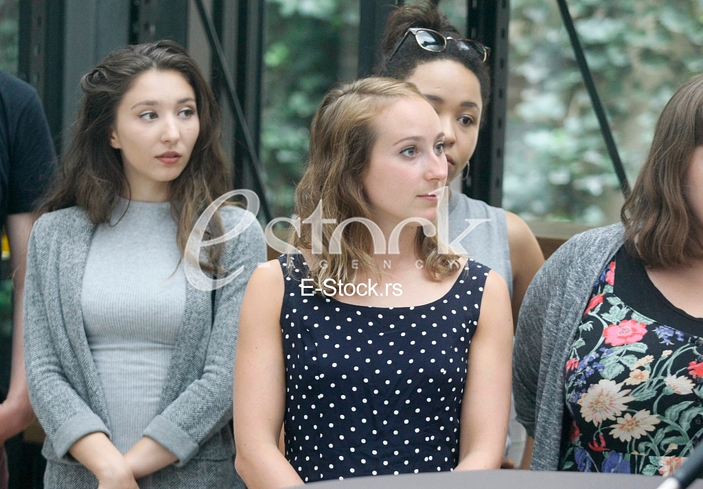 Shakespeare's Globe Theatre hosting the srtbiji press conference 