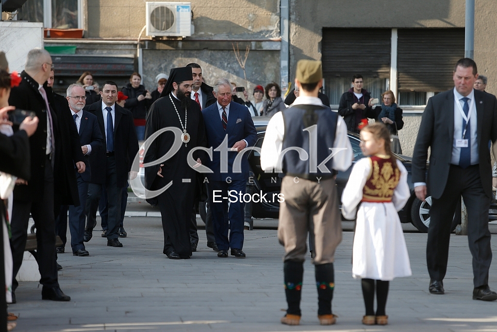 Prince Charles and Camilla in Belgrade