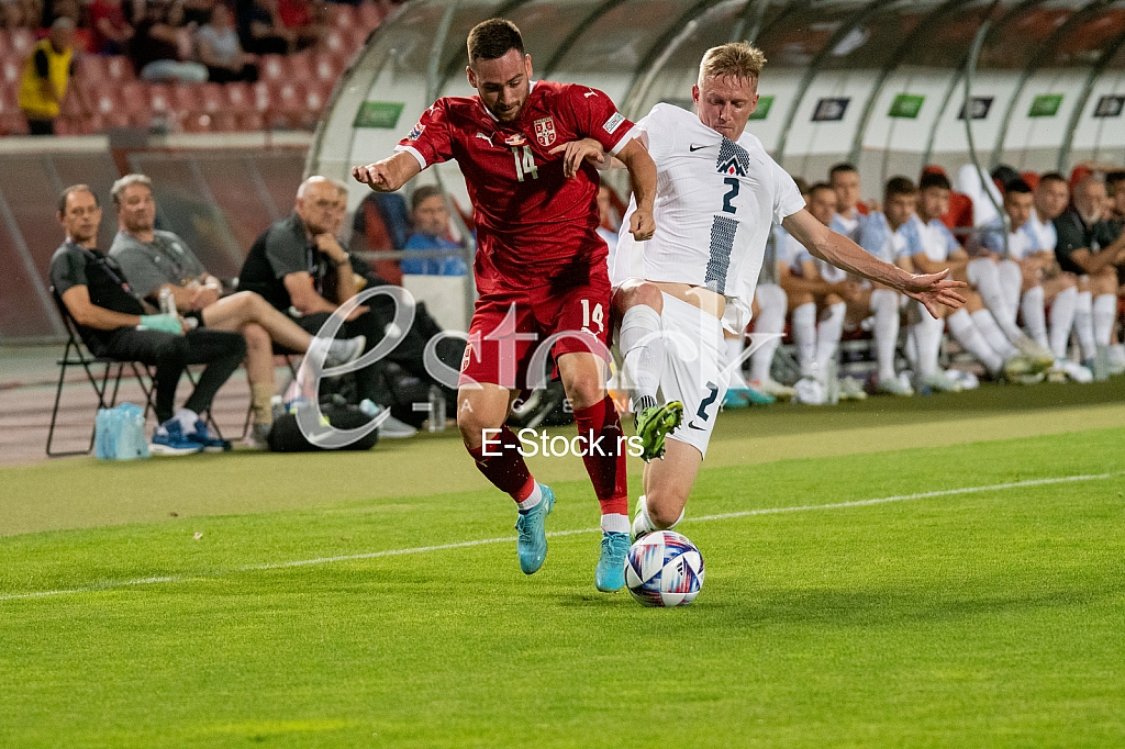 Fudbal: UEFA Liga nacija: Srbija - Slovenija
