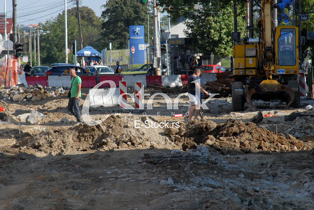 Reconstruction of the street Vojvode Stepe