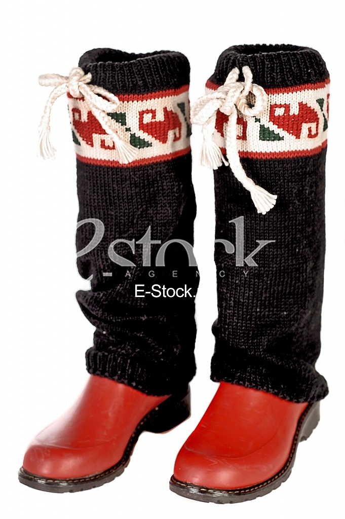 knitted leg warmers