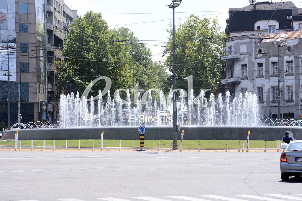 Fountain in Belgrade