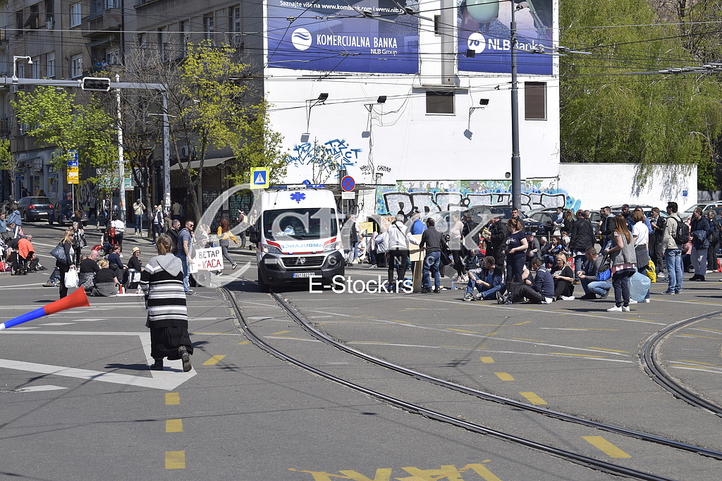 Blokada Beograda 13. April