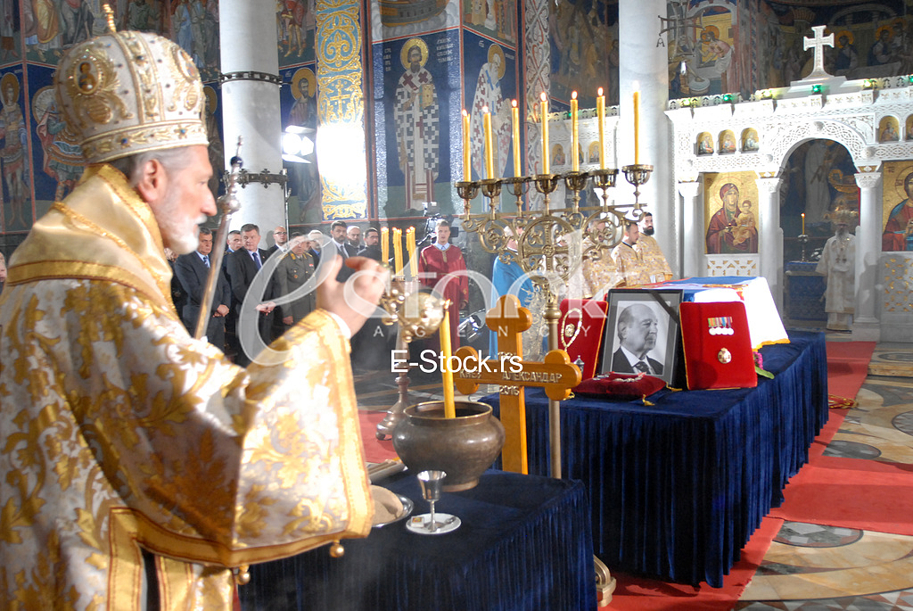 The funeral of Prince Aleksandar Karadjordjevic