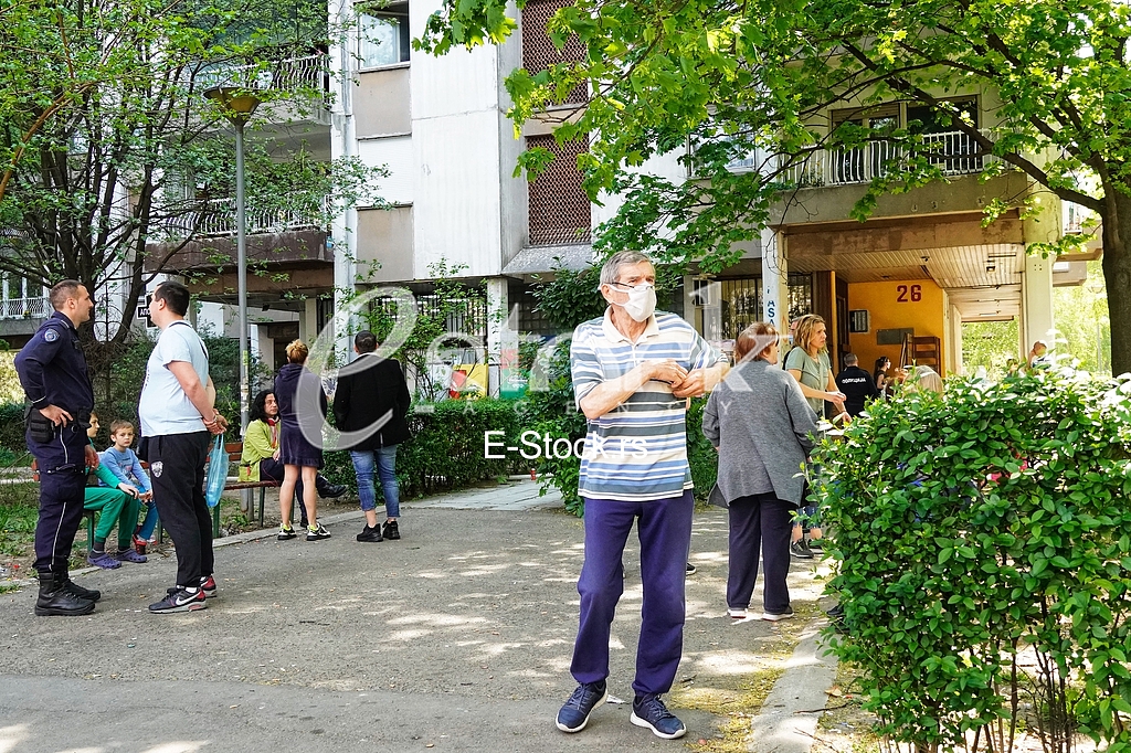Pozar na Dorcolu