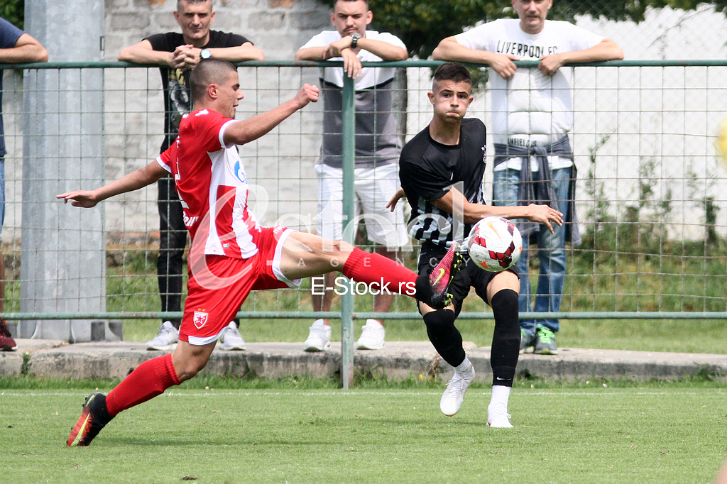 Football match  Partizan and Red Star.