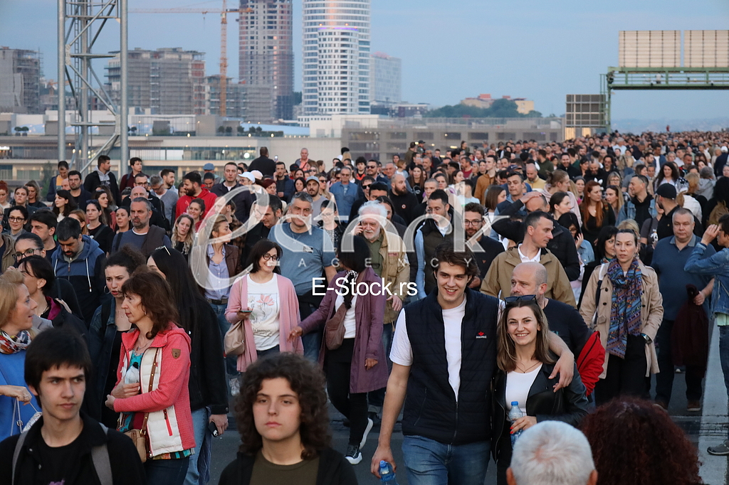 Protest Srbija protiv nasilja