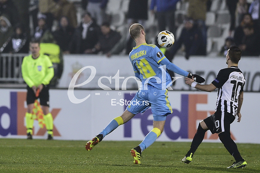 Lazar Pavlovic Partizan vs Astana