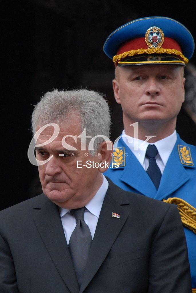 Burial of the remains of King Peter II Karadjordjevic