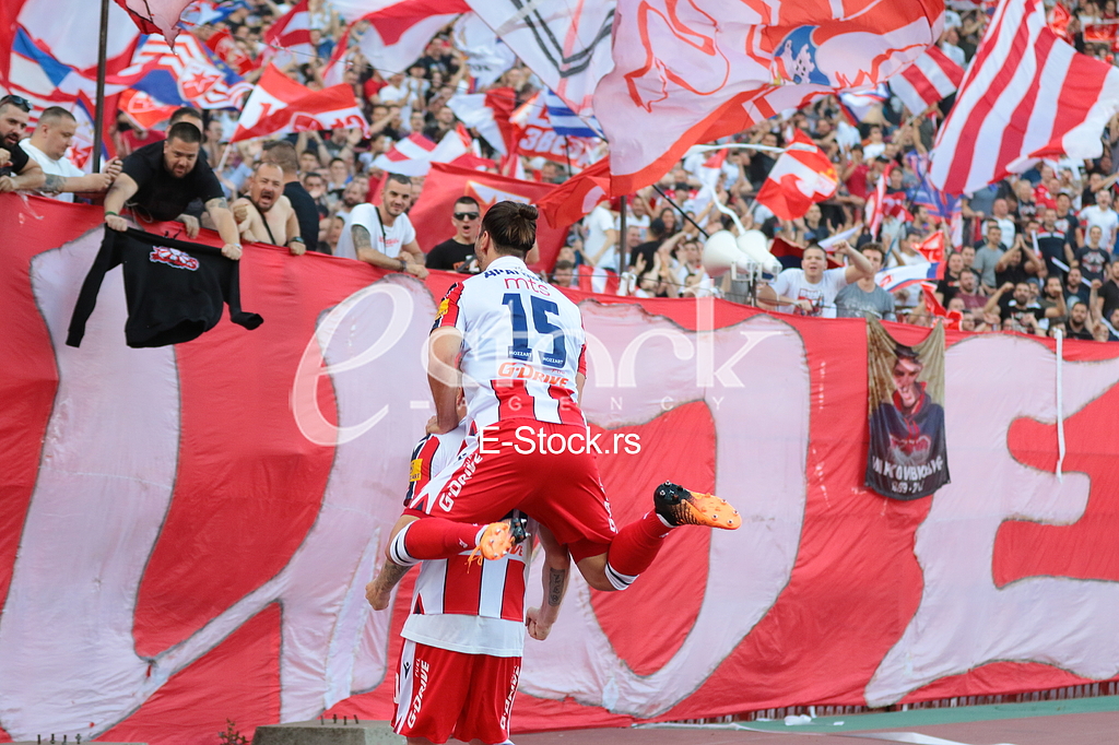 FUDBAL - PLAY OFF LingLong Superlige Srbije: Crvena Zvezda - Voždovac