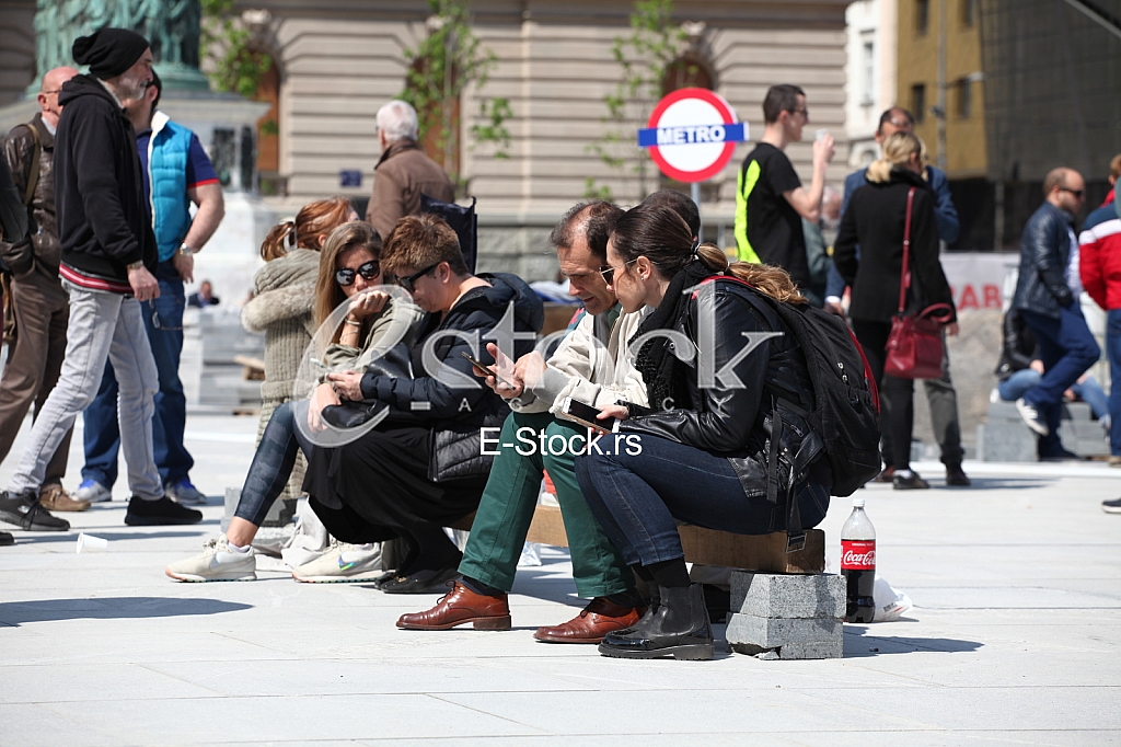 Protest Savez za Srbiju