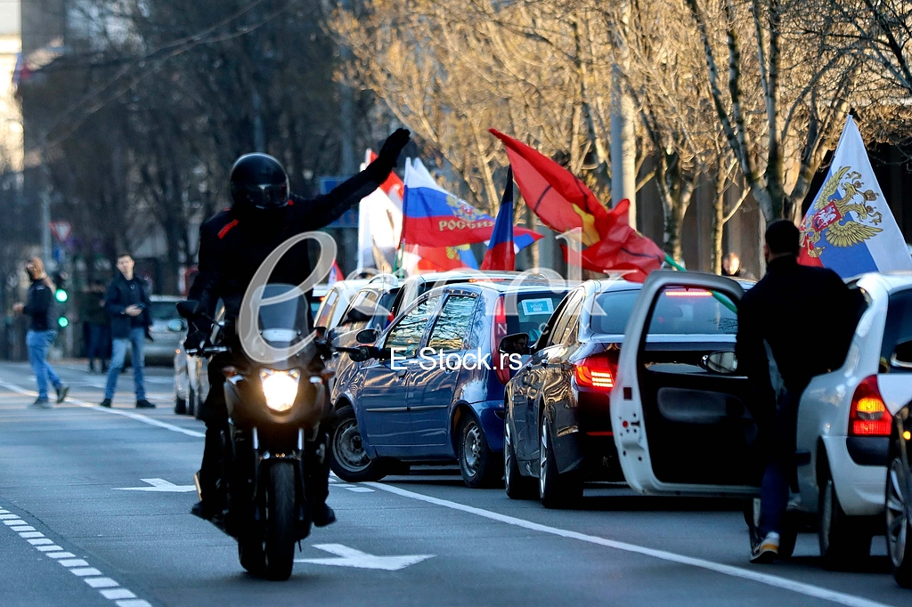 VOŽNJA PODRŠKE RUSIJI