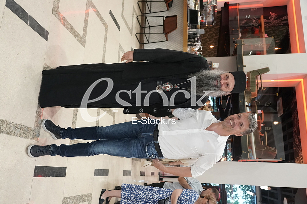 Patrijarh srpski gospodin Porfirije i Igor Stankovic