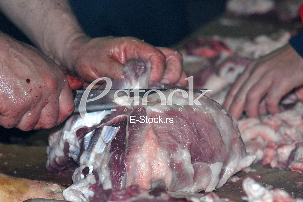 Pig slaughter