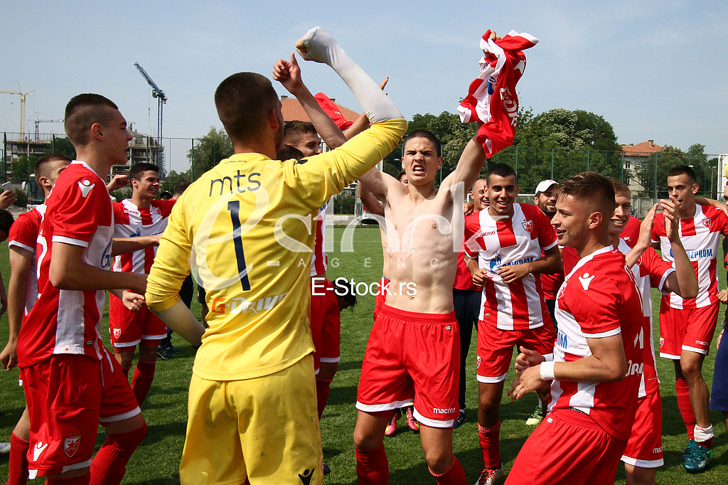 Football match  Partizan and Red Star.