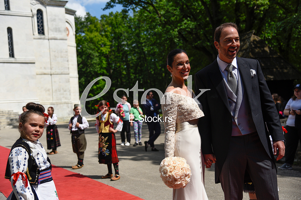 Princ Dusan Karadjordjevic princeza Valerija Demuzio