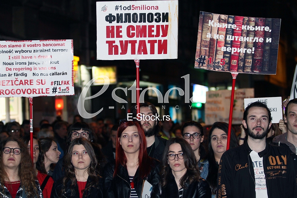1 od 5 milona protest