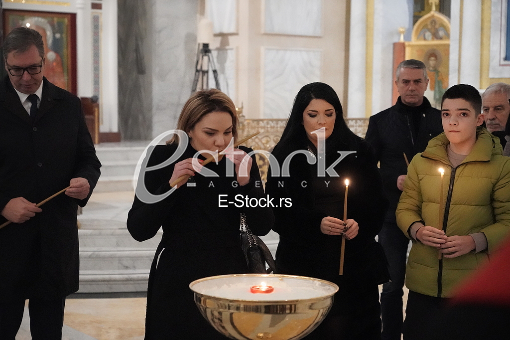 Aleksandar Vucic, Milena Popovic i Bogdan Ivanovic