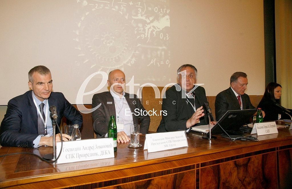The first set of science, economy and society in Serbia