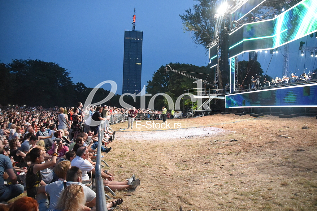 Open air concert,Belgrade Philharmonic Orchestra