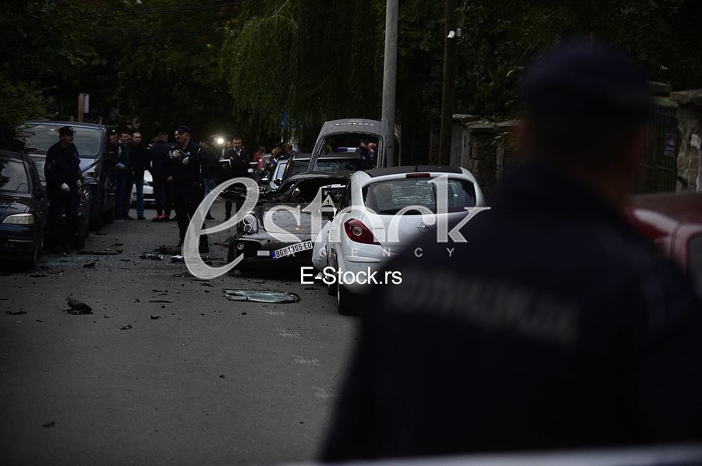 Eksplozija bombe na Vracaru