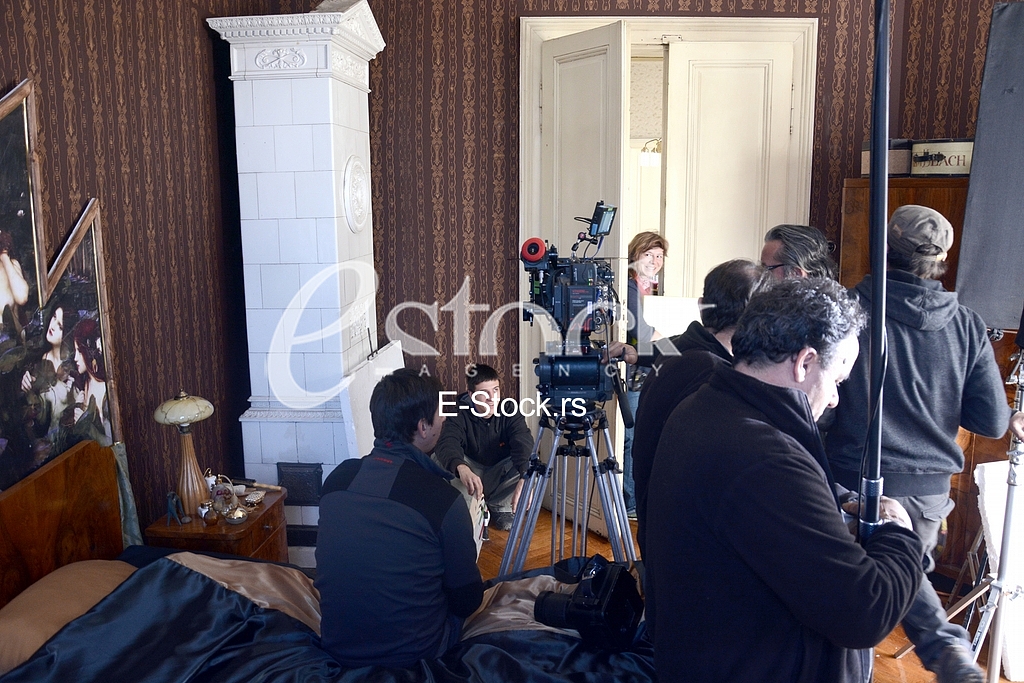 Recording of serial ''The shadows of Balkan''