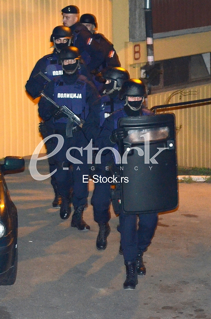 Police action in Zarkovo