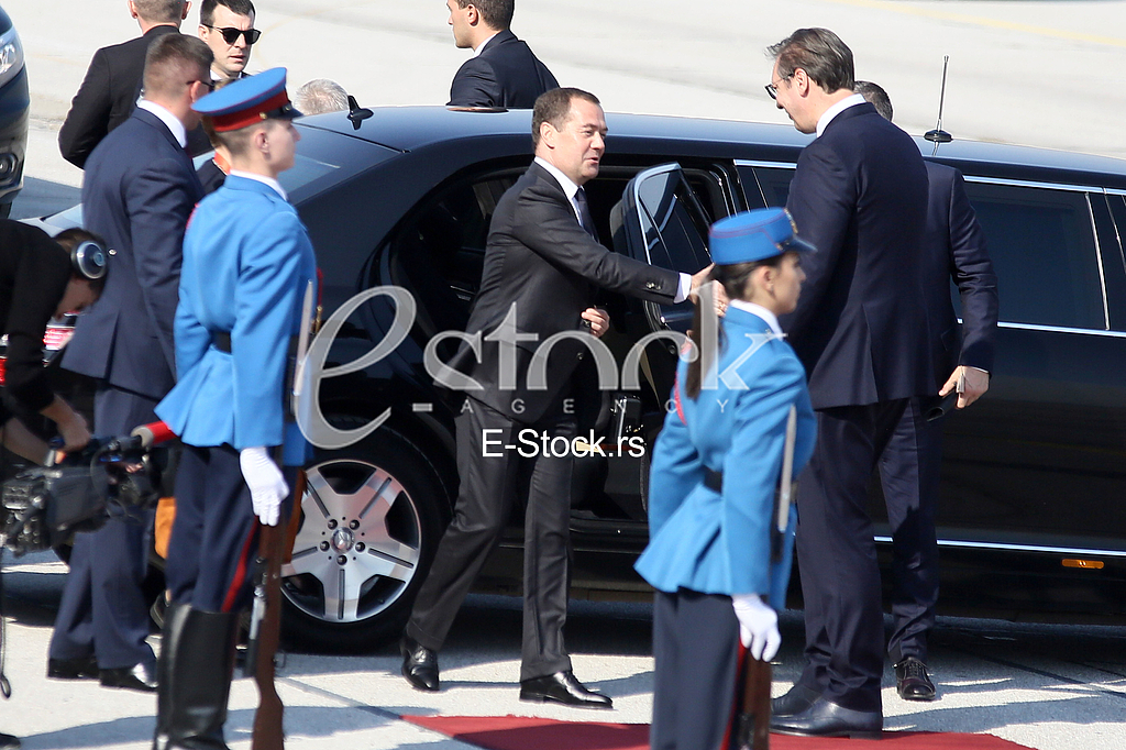 Dmitrij Medvedev Aleksandar Vucic
