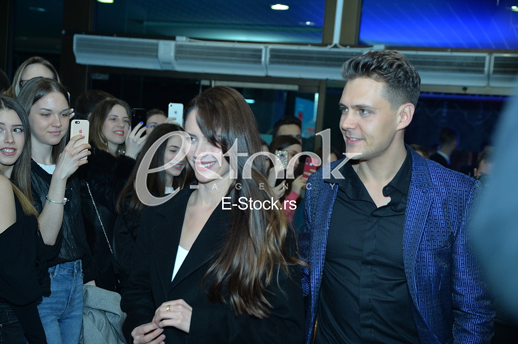 Milos Bikovic i Dijana Pozarskaja