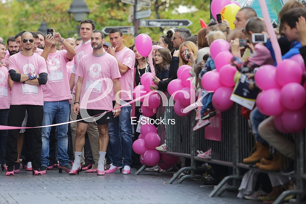 Race in the heels against Breast Cancer