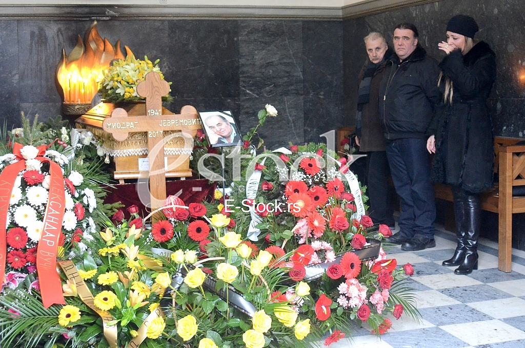 The funeral singer Miki Jevremovic