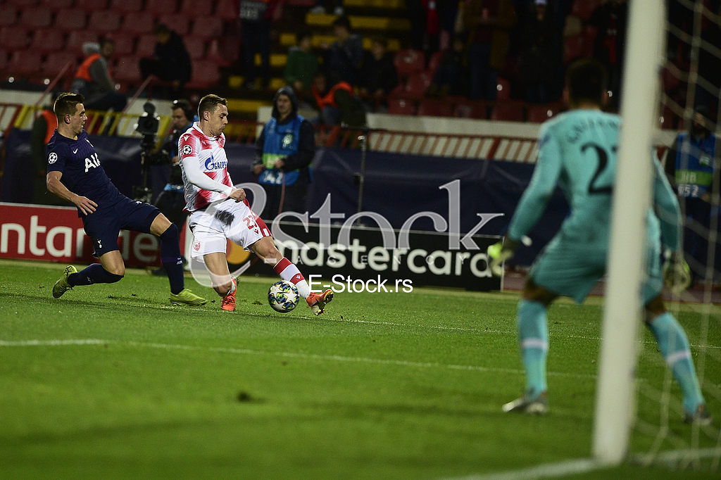 Milan Rodic Crvena zvezda vs Tottenham